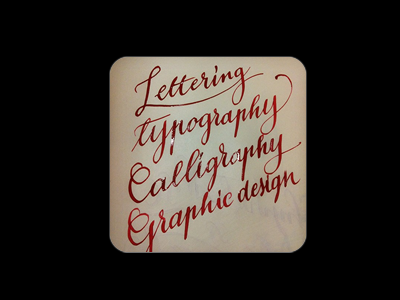 Letteing Typography Calligraphy Graphic Design calligraphy graphic design letteing typography