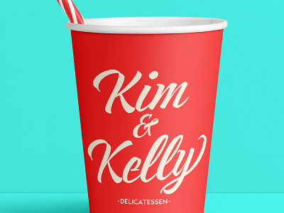 Kim & Kelly brush font respect script type typography