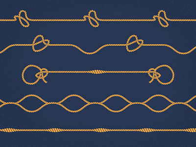 Nautical Knots font icons knots nautica strings typography