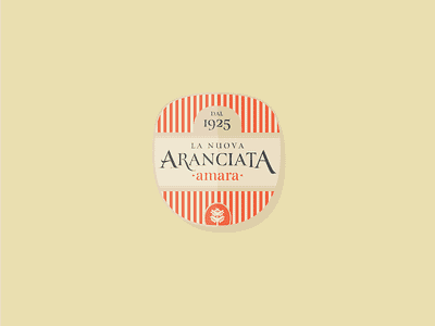 Aranciata Amara font label roman serif turquoise type