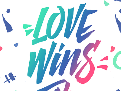 Free Font - Love Wins #freefont #lovewins gay gaypride love love wins lover rights