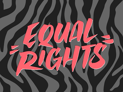Equal Rights brush calligraphy equalrights freefont gay gaypride pride