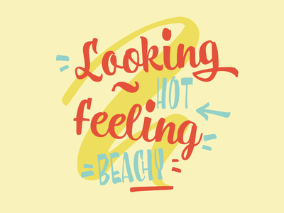 Looking Hot! beach brush hot script