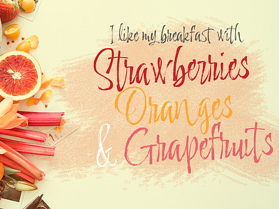 Adore You Fonts - Breakfast