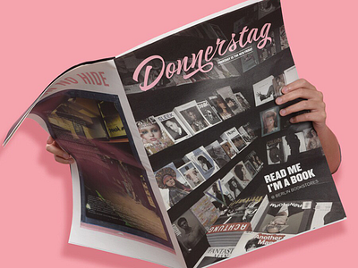 Donnerstag Logo logo magazine