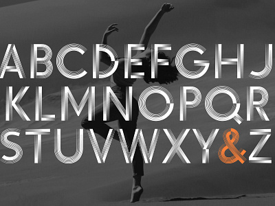 ABC display font font font awesome fonts multilinar type typography