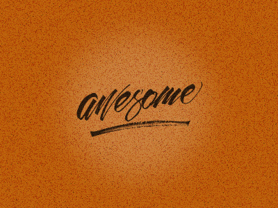Awesome by Giuseppe Salerno on Dribbble