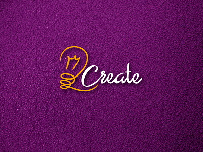 2create adobeillustrator creative idea lamp latergram logo logodesign orange purple