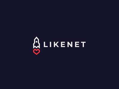 Rocket logo angled deep space internet like likes logo logomaker logotype minimalism rocket rocket logo space