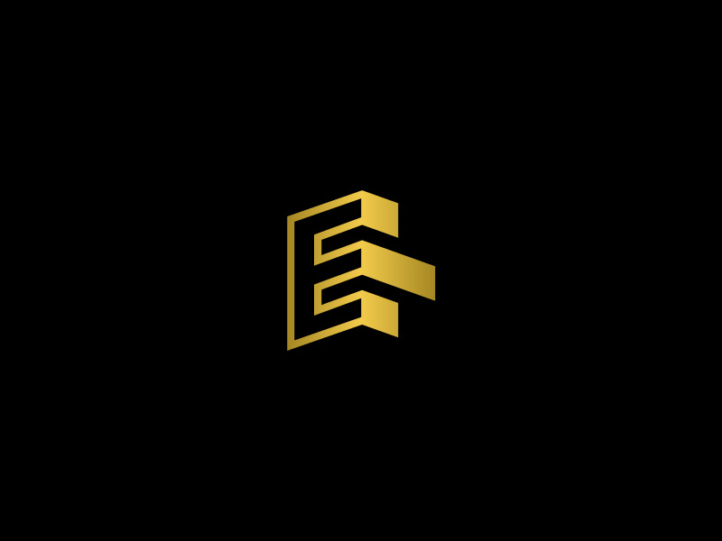 Effective Panels geometric luxury building brand symbol construction logo
