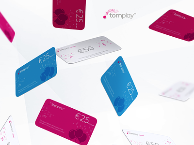 Tomplay - Gift Cards design digital gift cards