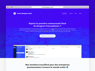 French Designers Club -  Slack community of french designers