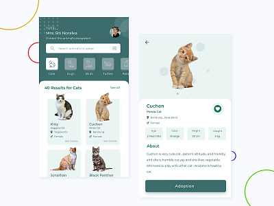 UI EXPLORATION PET ADOPTION adopt adoption app design explore pet pets ui uidesign user interface userexperiencedesign ux
