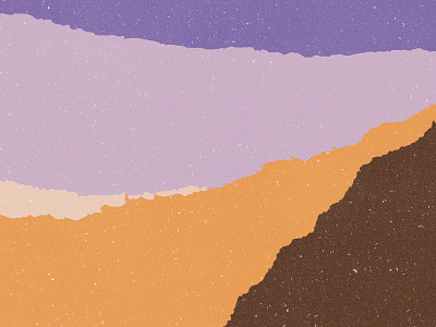 Torn Paper Arabian Nights branding brown cream design dusk illustration paper purple sand sky texture torn paper