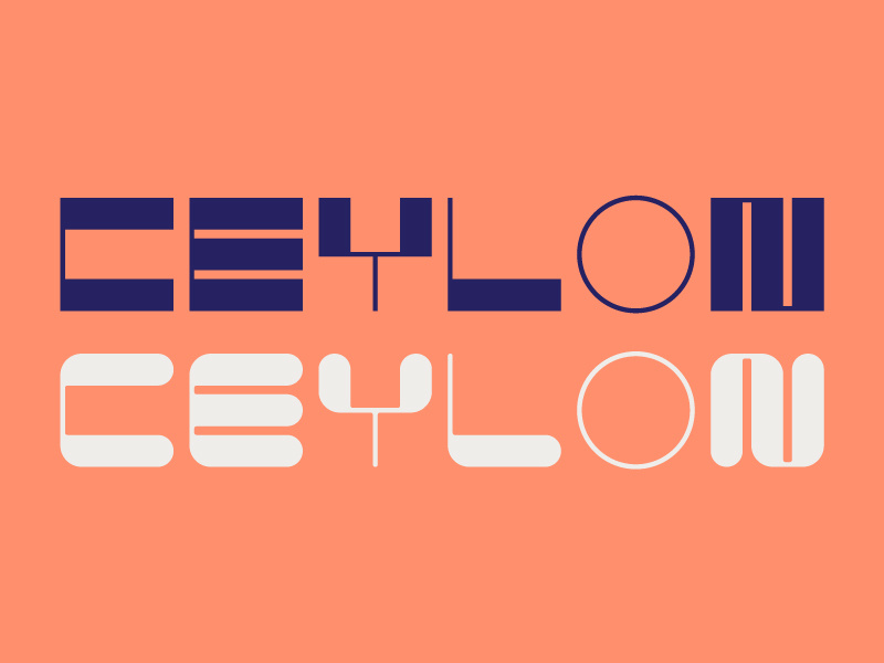 Ceylon Typeface by Ryan Miglinczy on Dribbble Ceylon Typeface