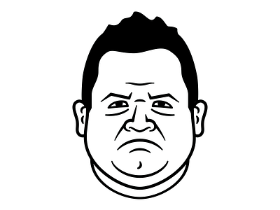 Patton Oswalt face illustration king of queens patton oswalt portrait ratatouille