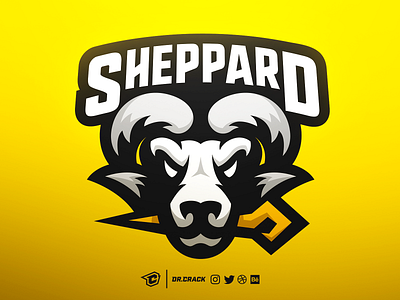 Ram / Sheep Mascot Logo