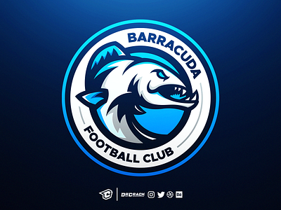 Barracuda Mascot Logo