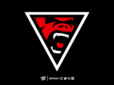 Trainwreckstv Official Logo (Logomark) ape apegang brand branding drcrack gorilla logo logomark train trainwreck trainwreckstv twitch