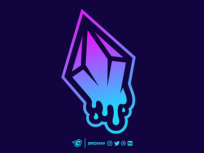 Dripping Gem Logo