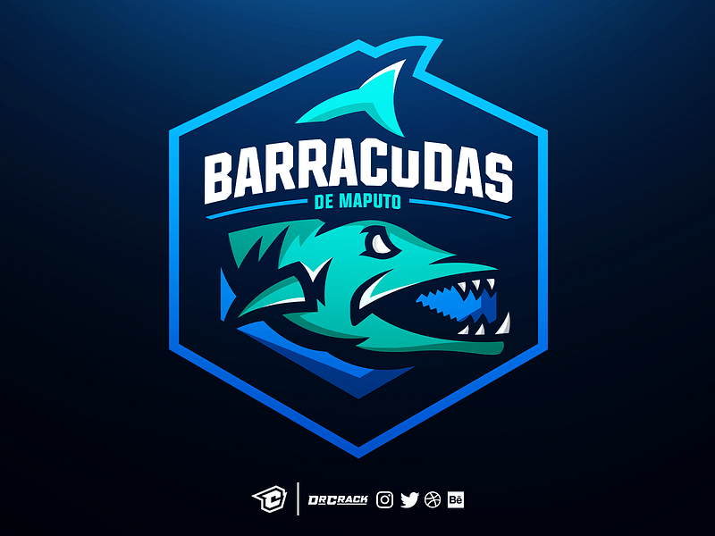 Barracudas Logo by Alec Des Rivières on Dribbble