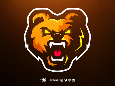 Bear Mascot Logo