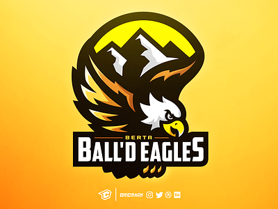 Berta Ball'd Eagles Logo