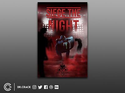 Rainbow Six Siege Outbreak Event Fan-made Poster