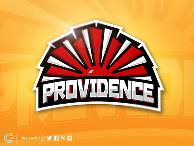 Providence Premade Logo brand design dr.crack drcrack esports gaming logo mascot logo premade providence sale