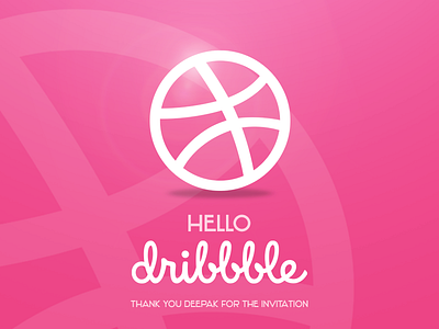 Dribbble Debut