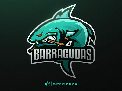 Barracudas Mascot Logo