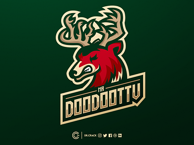 Deer Mascot Logo