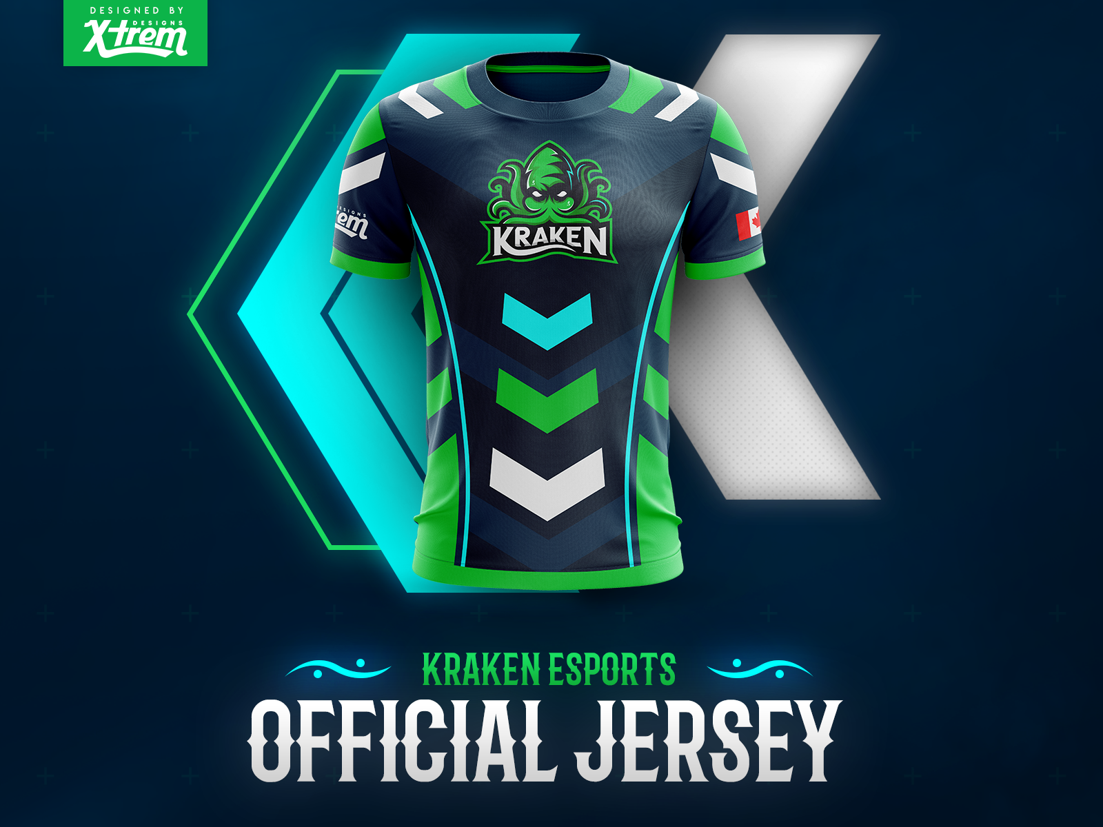 kraken official jersey