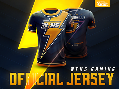 NTNS Gaming Official Jersey brand esport esports gaming jersey uniform uniforms