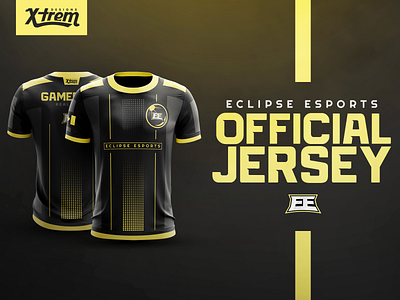 Eclipse Esports Jersey Design eclipse esports gaming jersey jersey design social media uniform uniform design