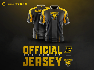 Download Fze Gaming Official Jersey By Alec Des Rivieres On Dribbble