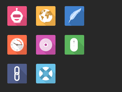 Home Flat Icons / C2C