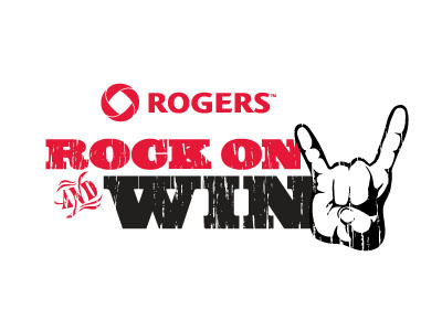 Rogers Rockon advertising communication logo design promotional