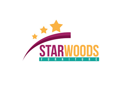 StarWoods Furniture Logo brandlogo design furniture logo graphic art logo logo design photoshop photoshop art starwoods