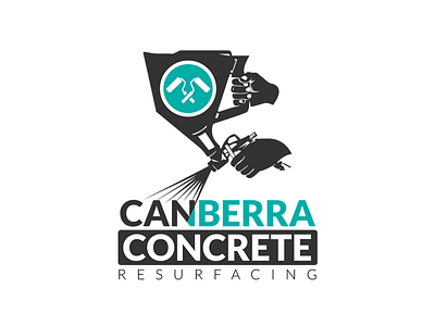 Canberra Concrete Logo design