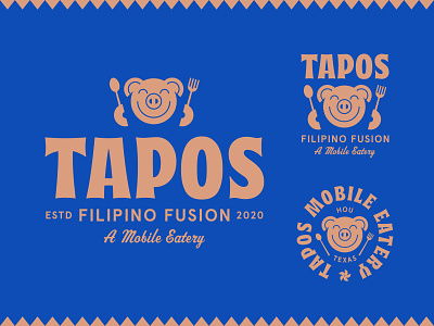 Tapos 01 branding eatery filipino food truck houston philippines pig texas