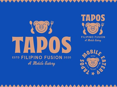 Tapos 01 branding eatery filipino food truck houston philippines pig texas