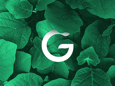 G Logo - Leaf green letter logo logo design logodesign