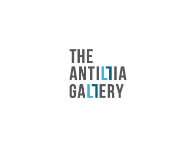 Likely to be the approved version antillia blue frame gallery grey logo