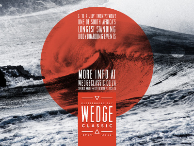 Wedge Classic Twenty Twelve > Poster Round 1 classic grainy poster wave wedge