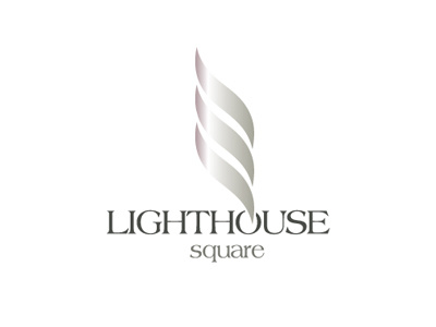 Lighthouse Square > Option2 branding lighthouse logo shopping center square