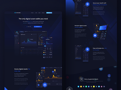 Infinitywallet.io branding design designer desktop design illustration typography ui ux web webdesign