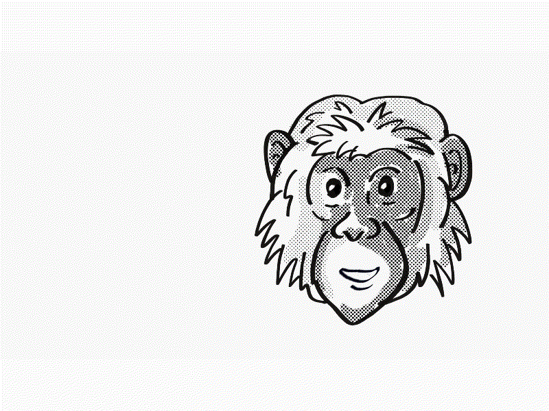 Chimpanzee Blowing Smoke Rings Drawing 2D Animation 2d animation animation ape chimp chimpanzee cloud drawing ecigarette electronic cigarette monkey primate ring smoke smoking vape vape smoke vaping vapor vaporizer vapour