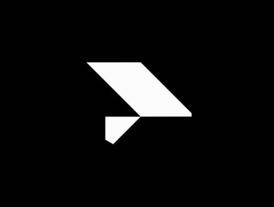 P + Gazelle Face artdirection branding geometic icon logo minimal vector
