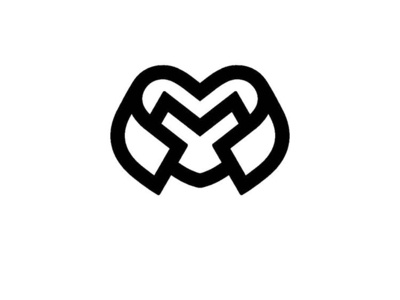 Maternal love. branding design geometic icon logo minimal vector visual